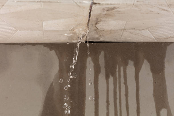 Professional Sewage Cleanup technician working in Wakefield, MI